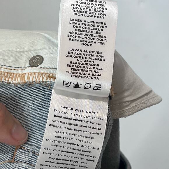 Good American Women's Straight Leg Jeans - Light Blue - Picture 10 of 11